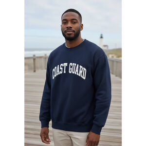 MV Sport Coast Guard Navy White Sweatshirt XXL